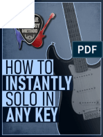 How To Instantly Solo in Any Key