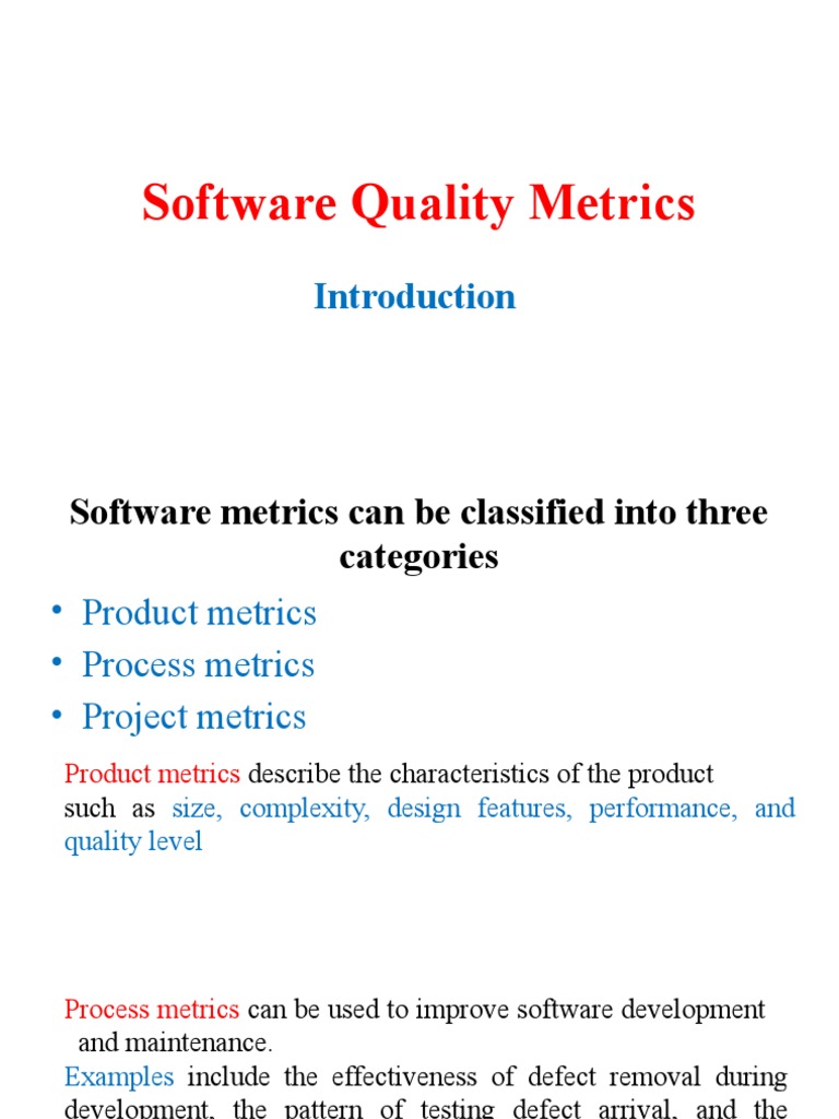 Software Metrics Process