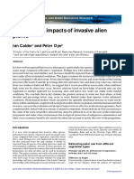 Invasive Alien Eucalyptus Impact