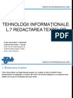 L.7 - Tehnologii Informationale - AutoCAD