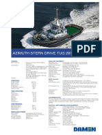 Azimuth Stern Drive Tug 2811: General Auxiliary Equipment