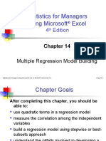 Statistics For Managers Using Microsoft Excel: 4 Edition