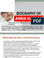 Peace Assignment - PPT of Biography (ADITI ANAND) 006 TY-BBA