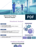 Outsourcing at Fatima Memorial Hospital