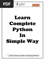 Python Functions PDF