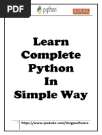 Python File Handling PDF