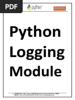 Python Logging Module PDF