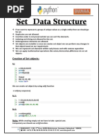 Set Data Structure PDF