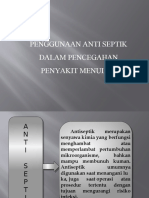 Penggunaan Anti Septik Dalam Pencegahan Penyakit Menular