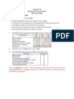 Flexible Budget - Semester VI - BBA (2017-2020 Batch) PDF