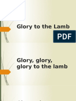 Glory To The Lamb