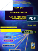 Plan de asientos contables para PYMES