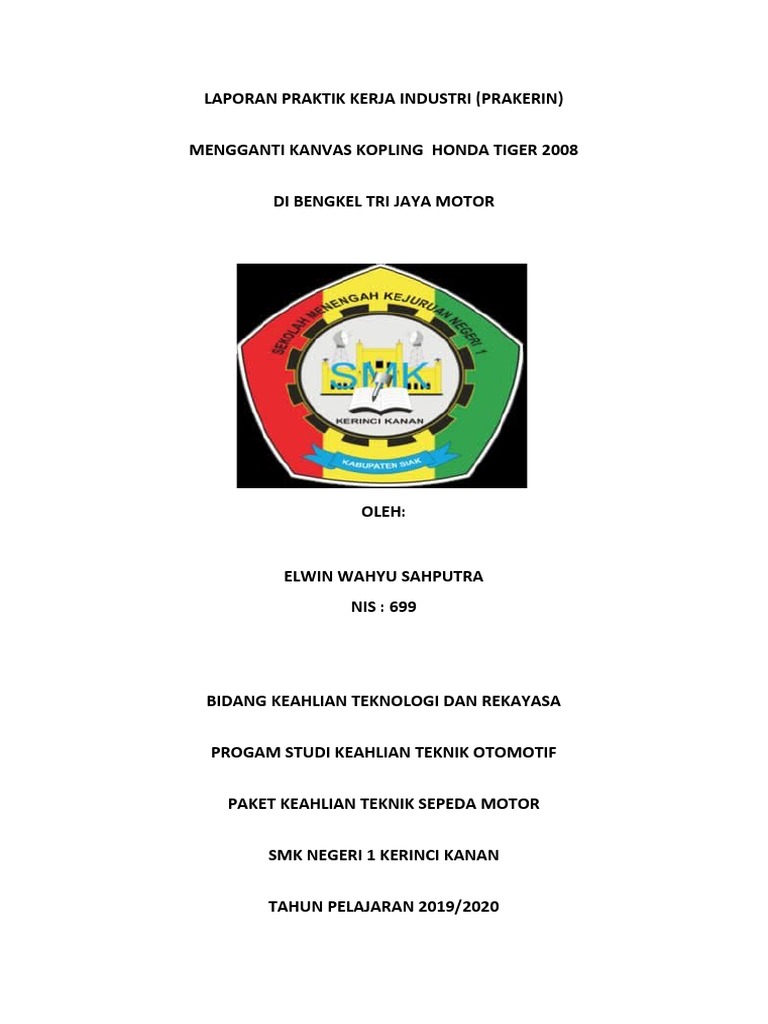 Laporan Magang Elwin | PDF