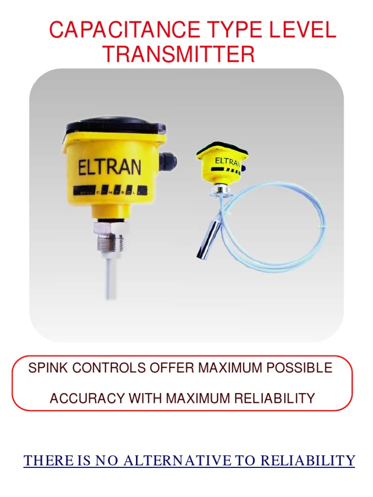 Capacitance Type Level Transmitter: There Is No Alternative To ...