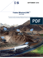 Thales MissionLink User Manual