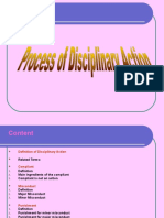 Disciplinary Action Procedures