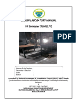 Desi Gnlaboratorymanual Vi Isemester (10mel77) : Nameoft Hest Udent: Semest Er/Sect I On: Usn: Bat CH