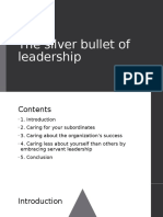 The Silver Bullet of Leadership: Author