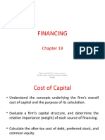 Financing: Notes Compiled From Various Sources: Brealey Myers, Van Horne, Rajiv Srivastava, Brigam