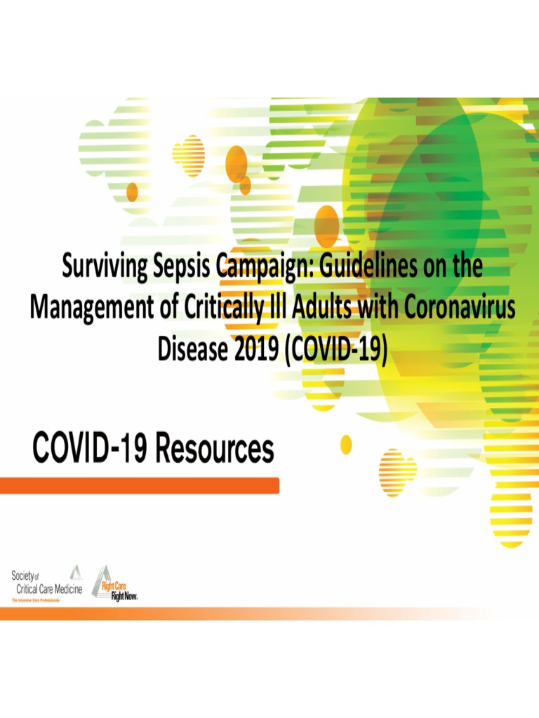 COVID-19 Management Guidelines for ICU | PDF | Pulmonology | Medical ...