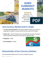 Euro Currency Markets Explained