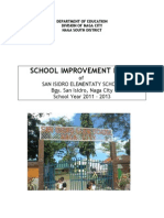 Download School Improvement Plan of San Isidro Elementary School Naga City 2011 2013 by argus-eyed SN45496172 doc pdf