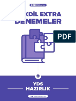 Yökdil Denemesi 1 Extra Denemeleri