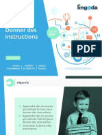 Donner Des Instructions PDF