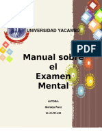 Examen Mental