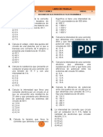 Ejercicios resueltos de intensidad, tensión y resistencia eléctrica