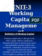 UNIT-3 Working Capital Manageme NT