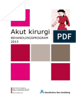 Akut Kirurgi Behandlingsprogram 2013 Webb PDF