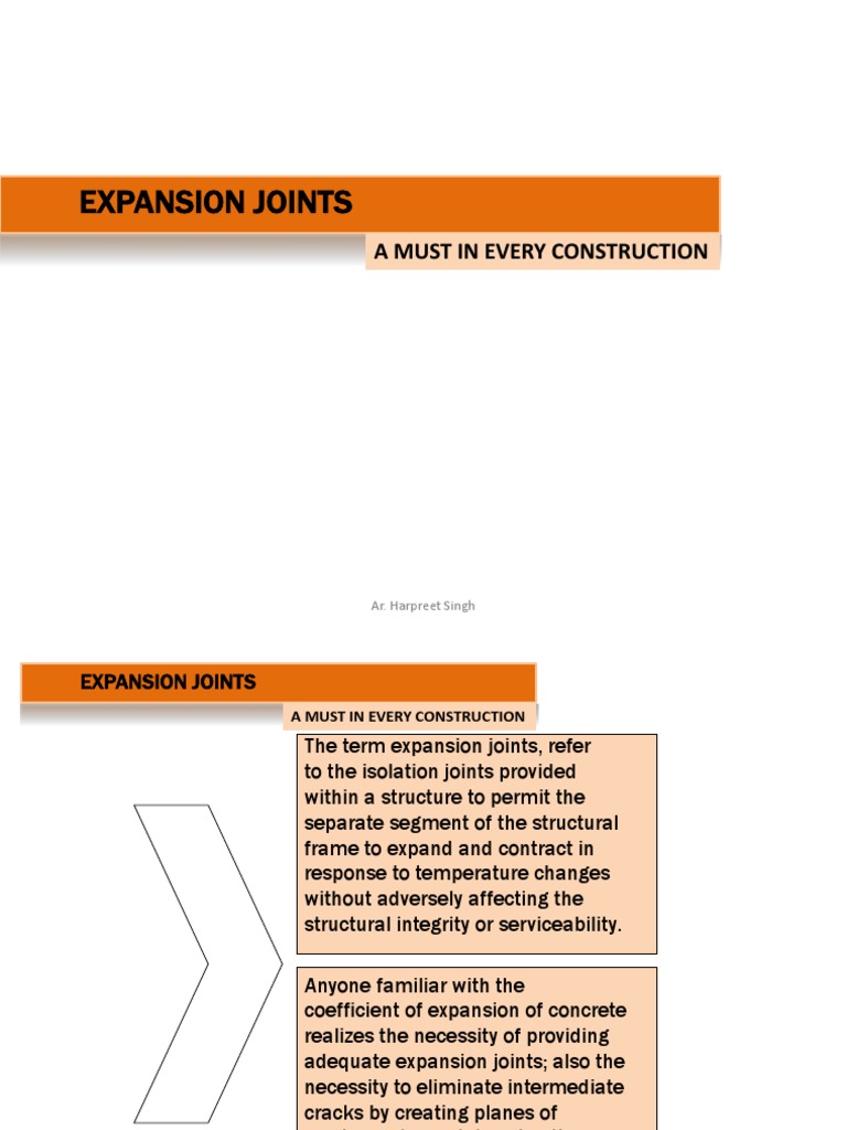 Expansion Joints HS PDF Thermal Expansion Road Surface