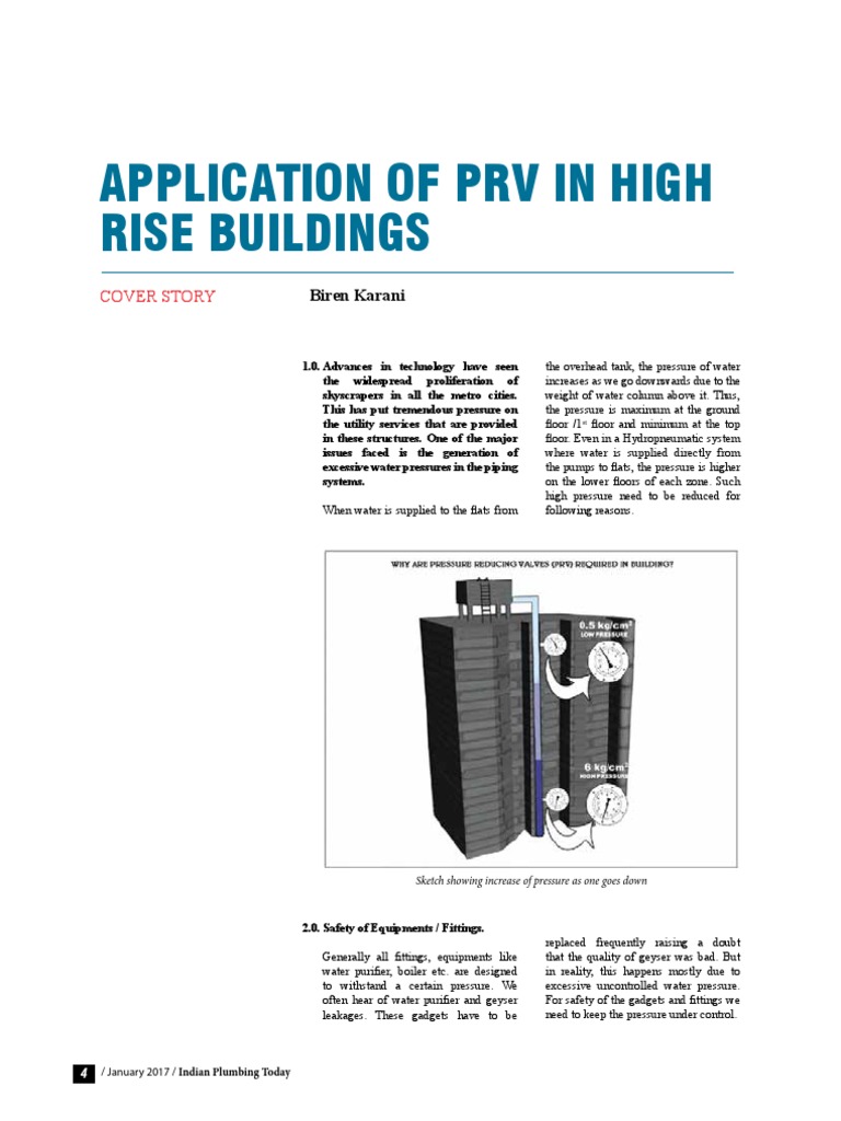 03 Cover Story Prv Installtion Pdf Plumbing Water