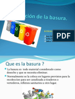 Clasificación de La Basura