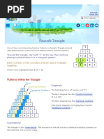 Pascals Triangle HTML PDF
