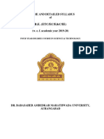 B.E. (ETC/EC/E&C/IE) : Scheme and Detailed Syllabus of