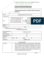 Improved Filter Bank Interface of MAP-CSP For Human Machine Interface