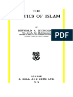 The-Mystics-Of-Islam by Reynold A Nicholson, 1914, London