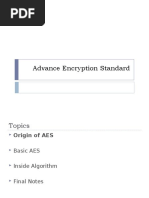 Advance Encryption Standard