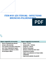 ITEM 151 Ex Item 86 - Infections Broncho-Pulmonaires1