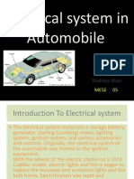 Electrical System in Automobile: Shahbaz Bhati