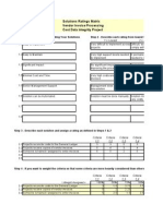 Solutions Ratings Matrix Vendor Invoice Processing Cost Data Integrity Project