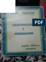 Anarquismo y Cristianismo. León Tolstoy.