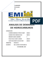 Analisi de Demanda de HC