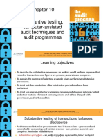 Auditing Gray CH 10 Substantive Testing Computer Assisted Audit Techniques and Audit Programmes PDF