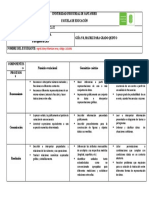 Matriz Quinto de Primaria