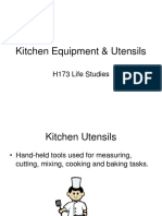 Kitchen Equipment & Utensils PP PDF