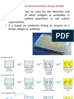 Enzyme Linked Immunosorbant Assay (ELISA)