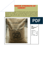 Compressive Strength of Cement: 1. Objective